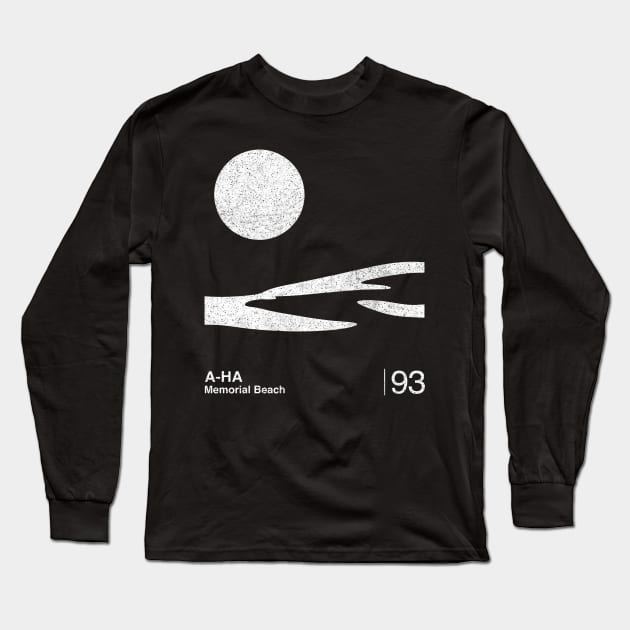 Memorial Beach / Minimalist Graphic Fan Artwork Design Long Sleeve T-Shirt by saudade